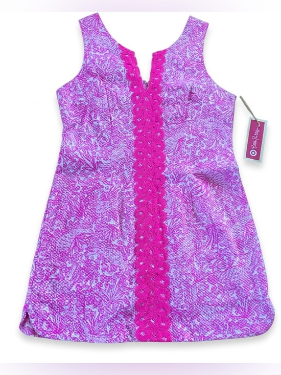 Lilly Pulitzer for Target Dresses & Skirts - Lilly Pulitzer for Target My Fans Pink Floral Shift Dress Size 14 NWT